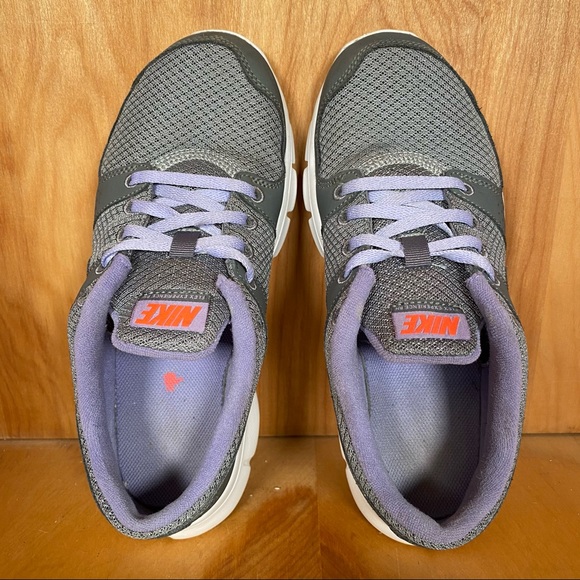 Nike Flex Experience RN Athletic Shoe Grey Purple TSS0928 - Picture 5 of 9